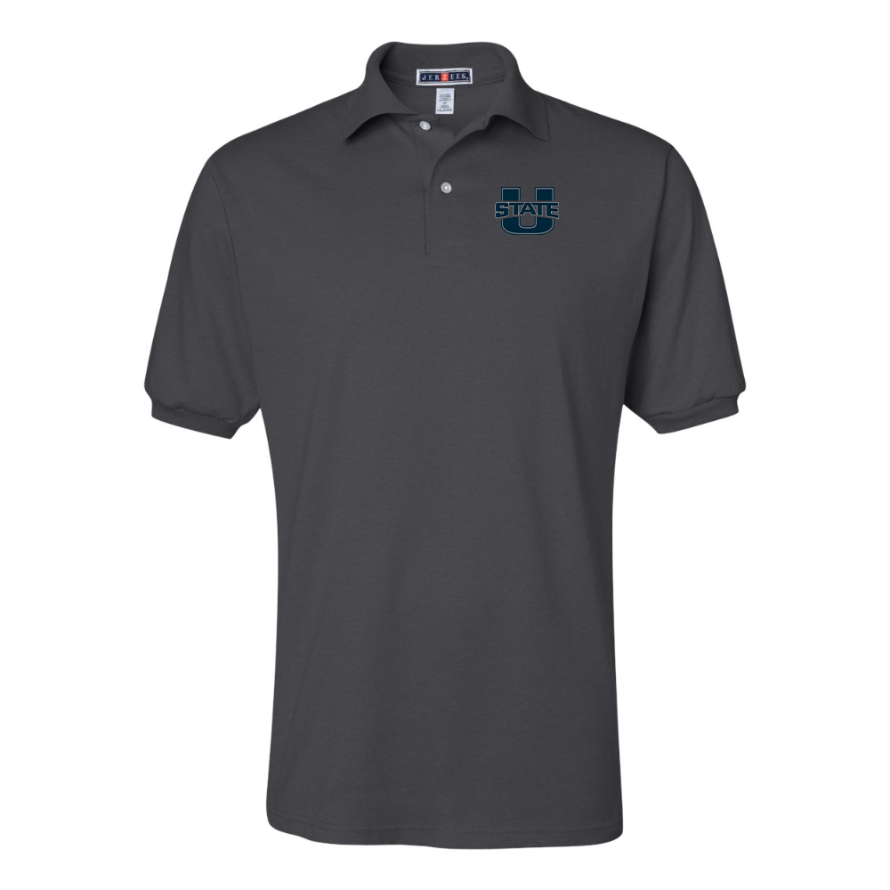 Men's Utah State Aggies JERZEES  SpotShield polo